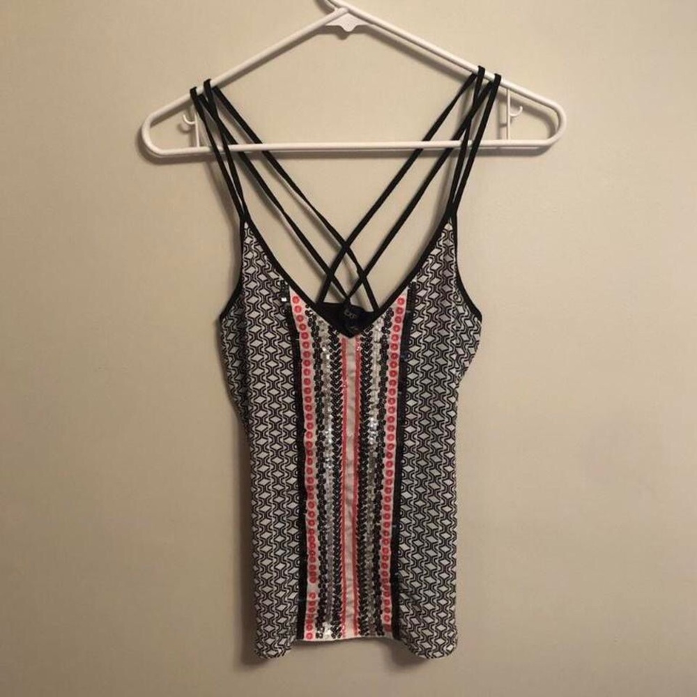 Express Sequin Tank Top